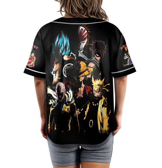 Heroos Baseball Jersey ,4th of july Jersey, Anime Jersey - Image 6