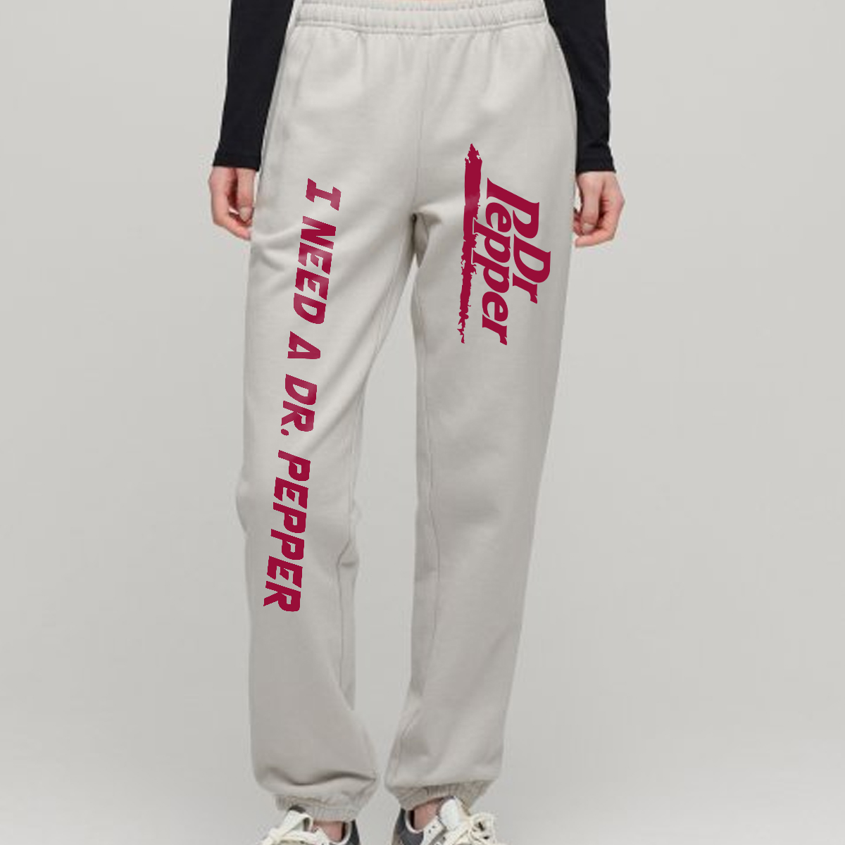 I Need A Dr. Pepper Coquette Dr. Pepper Sweatpants - Image 3