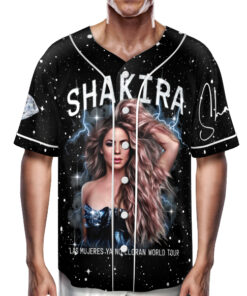 Alternative view of Shakira Concert Baseball Jersey