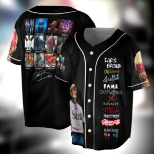 Chris Brown Breezy Bowl Baseball Jersey