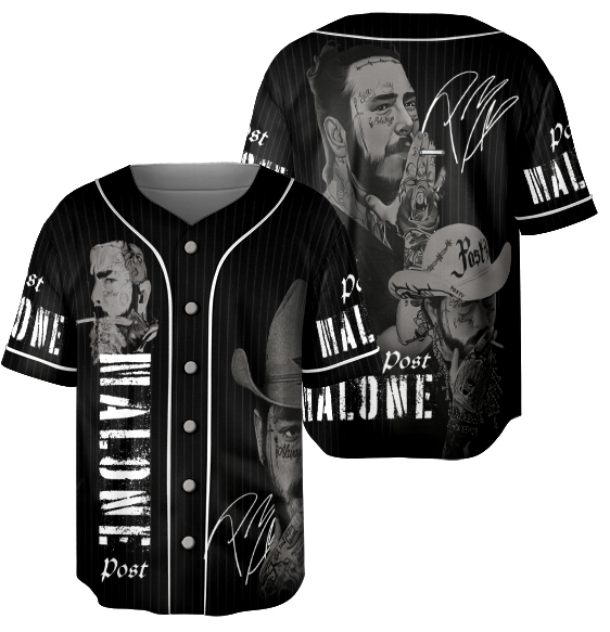 Cowboy Post Baseball Jersey, Posty Rap Jersey, Country Music Jersey - Image 2