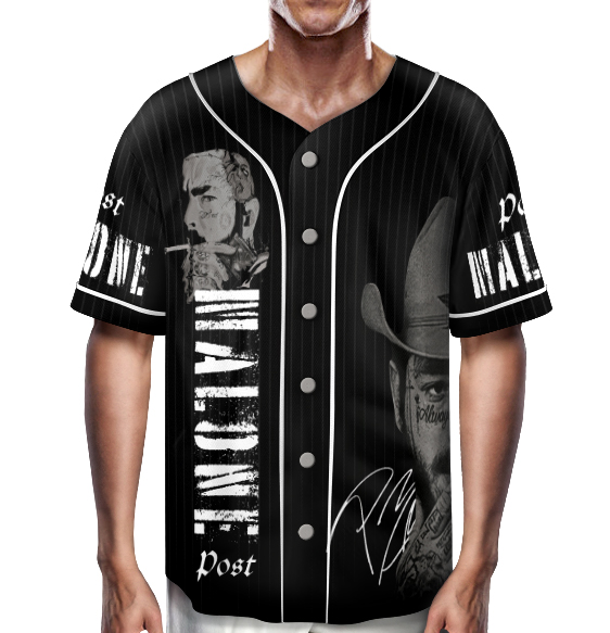 Cowboy Post Baseball Jersey, Posty Rap Jersey, Country Music Jersey - Image 3