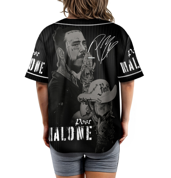 Cowboy Post Baseball Jersey, Posty Rap Jersey, Country Music Jersey - Image 5