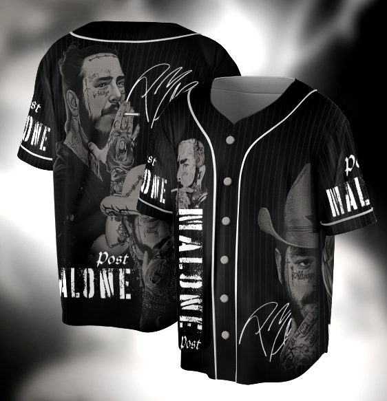 Cowboy Post Baseball Jersey, Posty Rap Jersey, Country Music Jersey