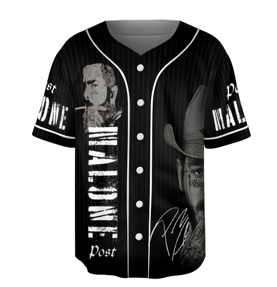 Cowboy Post Baseball Jersey, Posty Rap Jersey, Country Music Jersey - Image 7