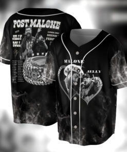 Post Malone Jelly Roll BAseball Jersey, Jelly Roll Concert Jersey, Post Merch