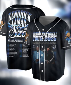 Kendrick Lamar & SZA Tour Baseball Jersey, SZA Album Cover Jersey, Hip Hop Music Merch, Concert Tour Jersey, SZA Album Cover