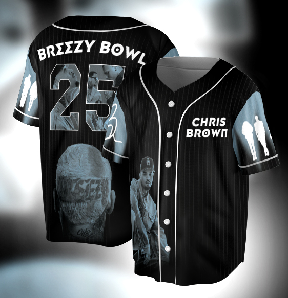 Chris Brown X.X Baseball Jersey