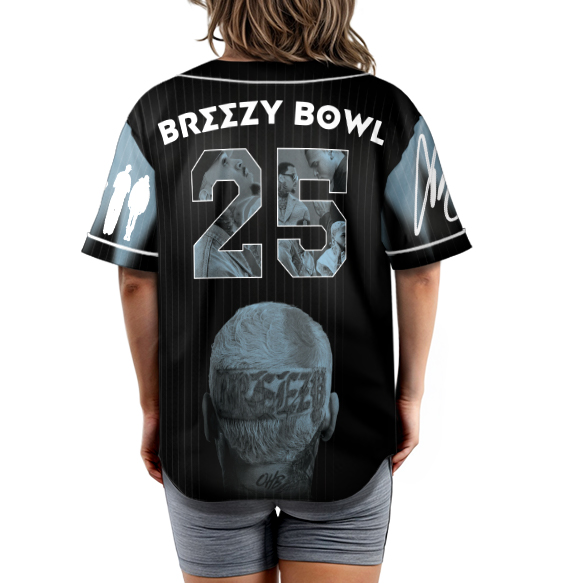 Chris Brown X.X Baseball Jersey - Image 7