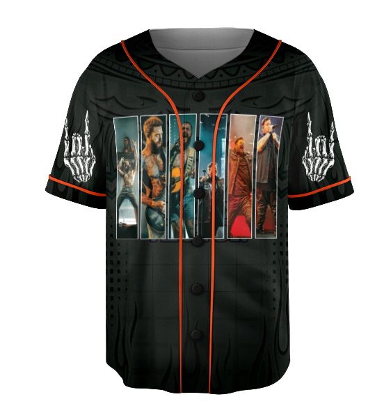 Malone Rap Music 2025 Baseball Jersey, Posty Rapper Jersey - Image 5