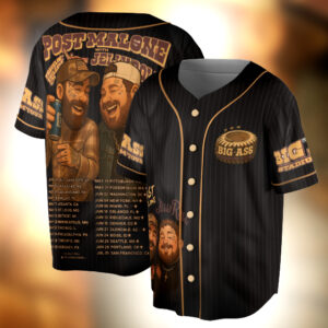 Jelly Roll Posty Concert Baseball Jersey, Youth/ Toddler Jersey, Jelly Roll Posty Jersey