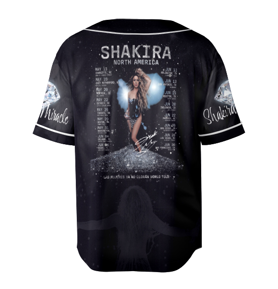 Shakira Las Mujeres Ya No Lloran World Tour 2025 Jersey, Shakira 2025 Concert Jersey, Shakira World Tour Merch - Image 2