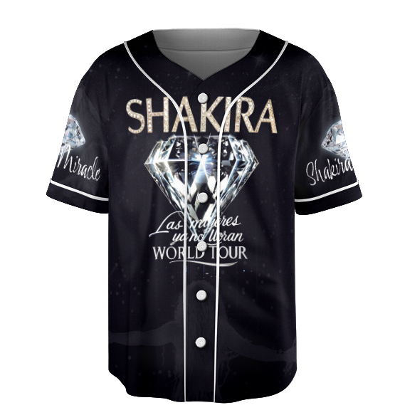 Shakira Las Mujeres Ya No Lloran World Tour 2025 Jersey, Shakira 2025 Concert Jersey, Shakira World Tour Merch - Image 4