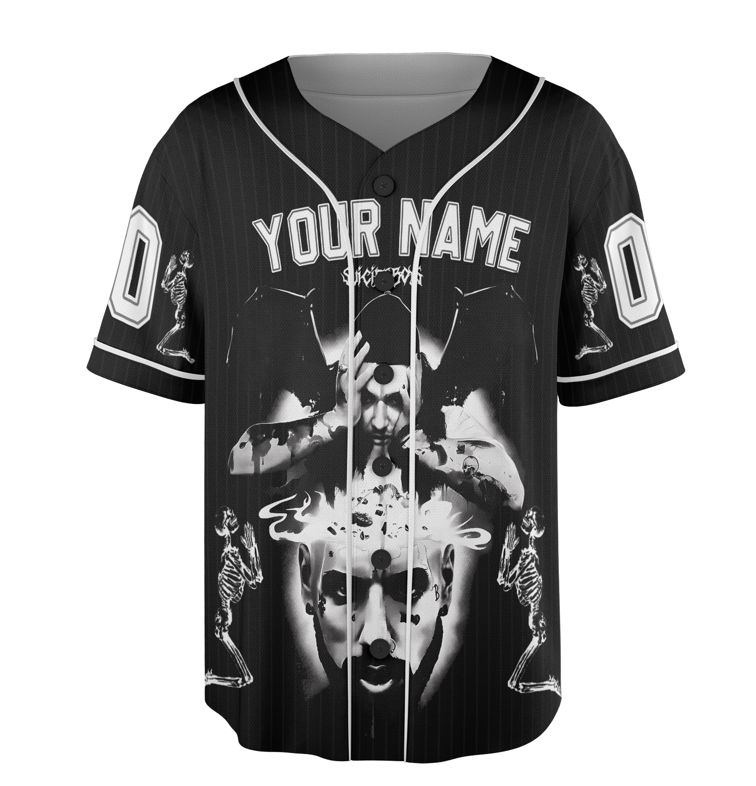 Vintage Suicideboys Jersey, Custom Vintage Name Jersey - Image 3