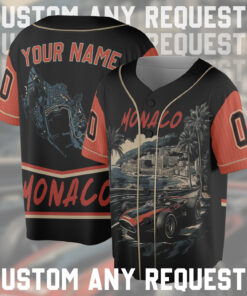 Monaco Racing Jersey, Formula Race Car Jersey, Vintage Monte Carlo Jersey