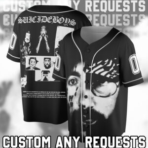Limited Suicide Boys Black Metal Jersey, Gift For Woman and Man