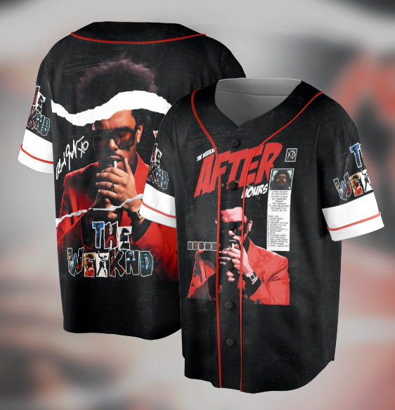 The Weeknd Merch, Dawn Fm Jersey, Starboy Jersey