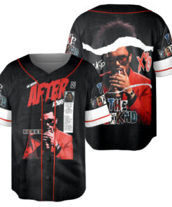 Alternative view of The Weeknd Merch, Dawn Fm Jersey, Starboy Jersey