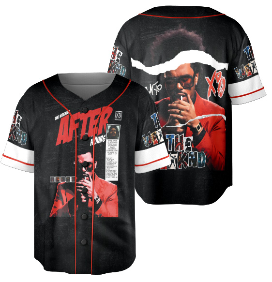 The Weeknd Merch, Dawn Fm Jersey, Starboy Jersey - Image 2