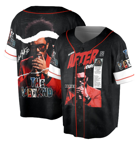 The Weeknd Merch, Dawn Fm Jersey, Starboy Jersey - Image 3