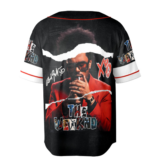 The Weeknd Merch, Dawn Fm Jersey, Starboy Jersey - Image 4