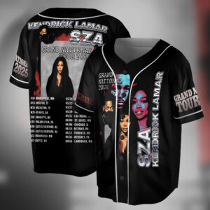 SZA & Kendrick Lamar 2025 Tour Jersey