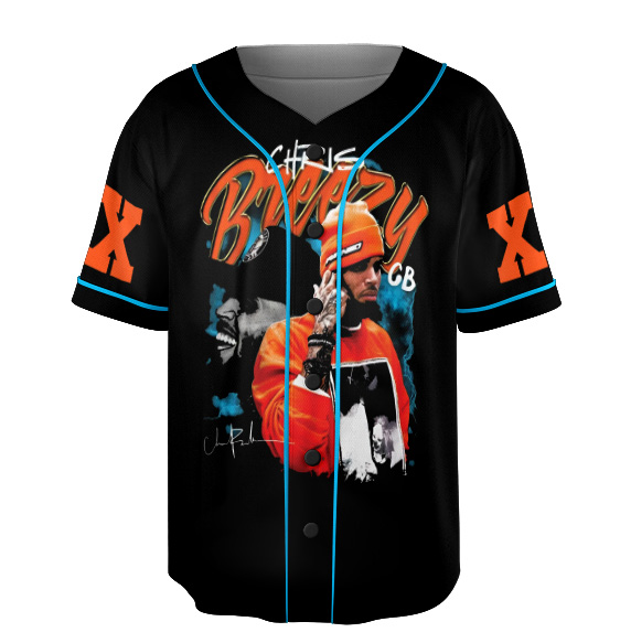 Chris Brown Tour Breezy Bowl XX Jersey, Concert Retro 2025 Shirt, Chris Brown Graphic Tee - Image 2