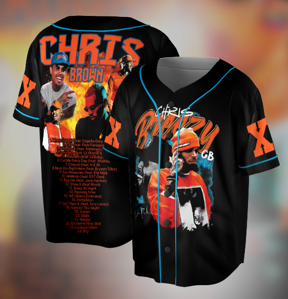 Chris Brown Tour Breezy Bowl XX Jersey, Concert Retro 2025 Shirt, Chris Brown Graphic Tee