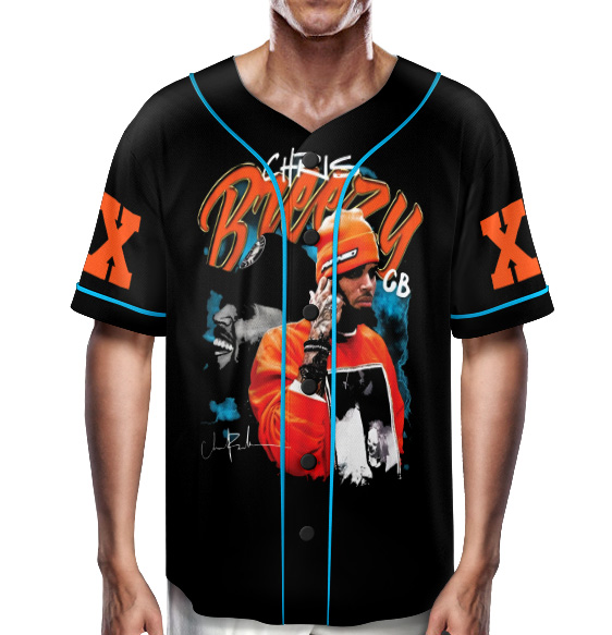 Chris Brown Tour Breezy Bowl XX Jersey, Concert Retro 2025 Shirt, Chris Brown Graphic Tee - Image 6