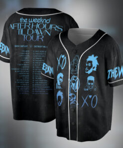 The Weeknd Tour 2025 Baseball Jersey