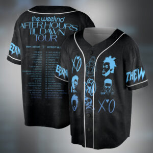 The Weeknd Tour 2025 Baseball Jersey