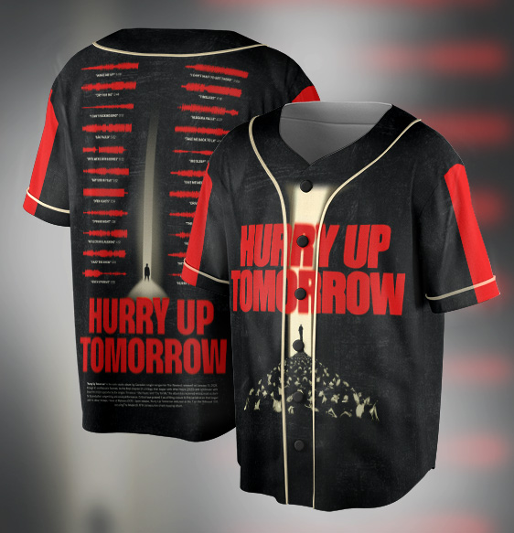 The Weeknd Hurry Up Tomorrow Jersey, Vintage Hip Hop Jersey