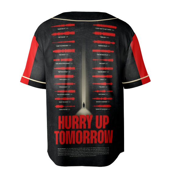 The Weeknd Hurry Up Tomorrow Jersey, Vintage Hip Hop Jersey - Image 2