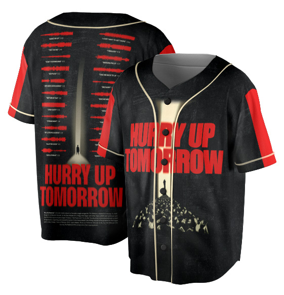 The Weeknd Hurry Up Tomorrow Jersey, Vintage Hip Hop Jersey - Image 3