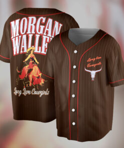 Morgan Wallen Live Cowgirls Baseball Jersey