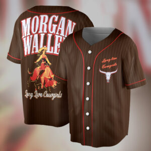 Morgan Wallen Live Cowgirls Baseball Jersey