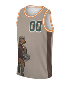 Alternative view of Morgan Wallen Camo Mossy Oak Knoxville 3D Basketball Jersey