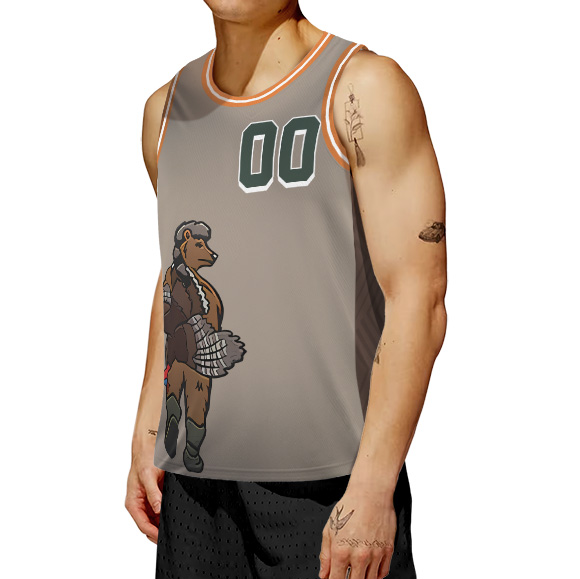 Morgan Wallen Camo Mossy Oak Knoxville 3D Basketball Jersey - Image 3