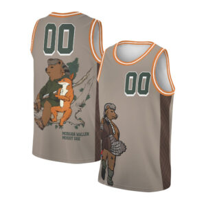 Morgan Wallen Camo Mossy Oak Knoxville 3D Basketball Jersey