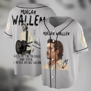 I’m The Problem Tour 2025 Baseball Jersey, Wallen Concert 2025