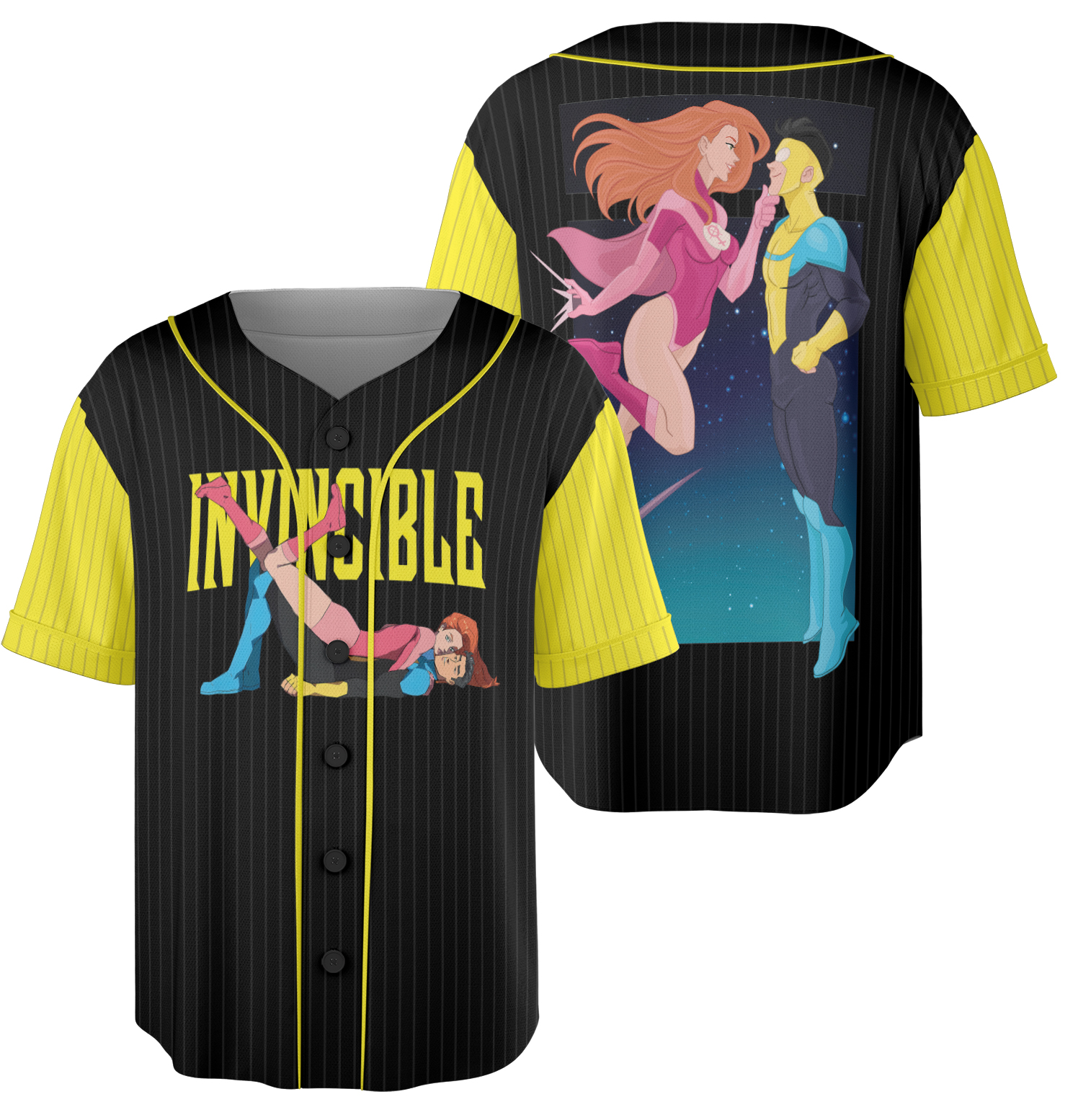 Invincible Superheros Jersey, Invincible Mark Jersey, Mark Superhero Jesey, Gifts For Fans - Image 5