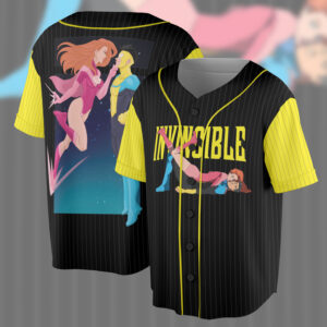 Invincible Superheros Jersey, Invincible Mark Jersey, Mark Superhero Jesey, Gifts For Fans