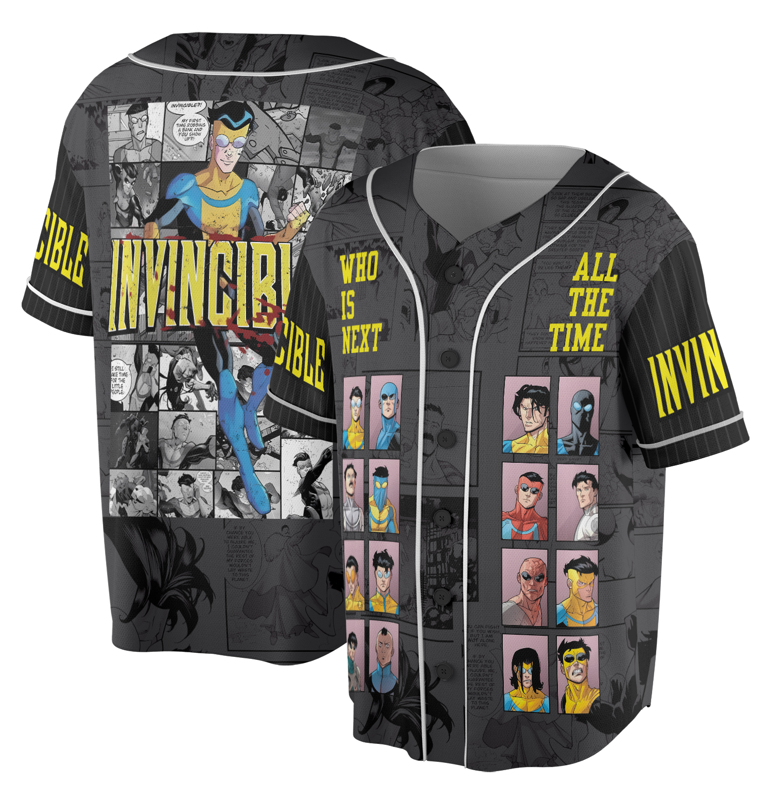 Limited Invincible Mark Jersey, Superhero Costume, Comic Book Fan Gift Mineral Jersey - Image 2