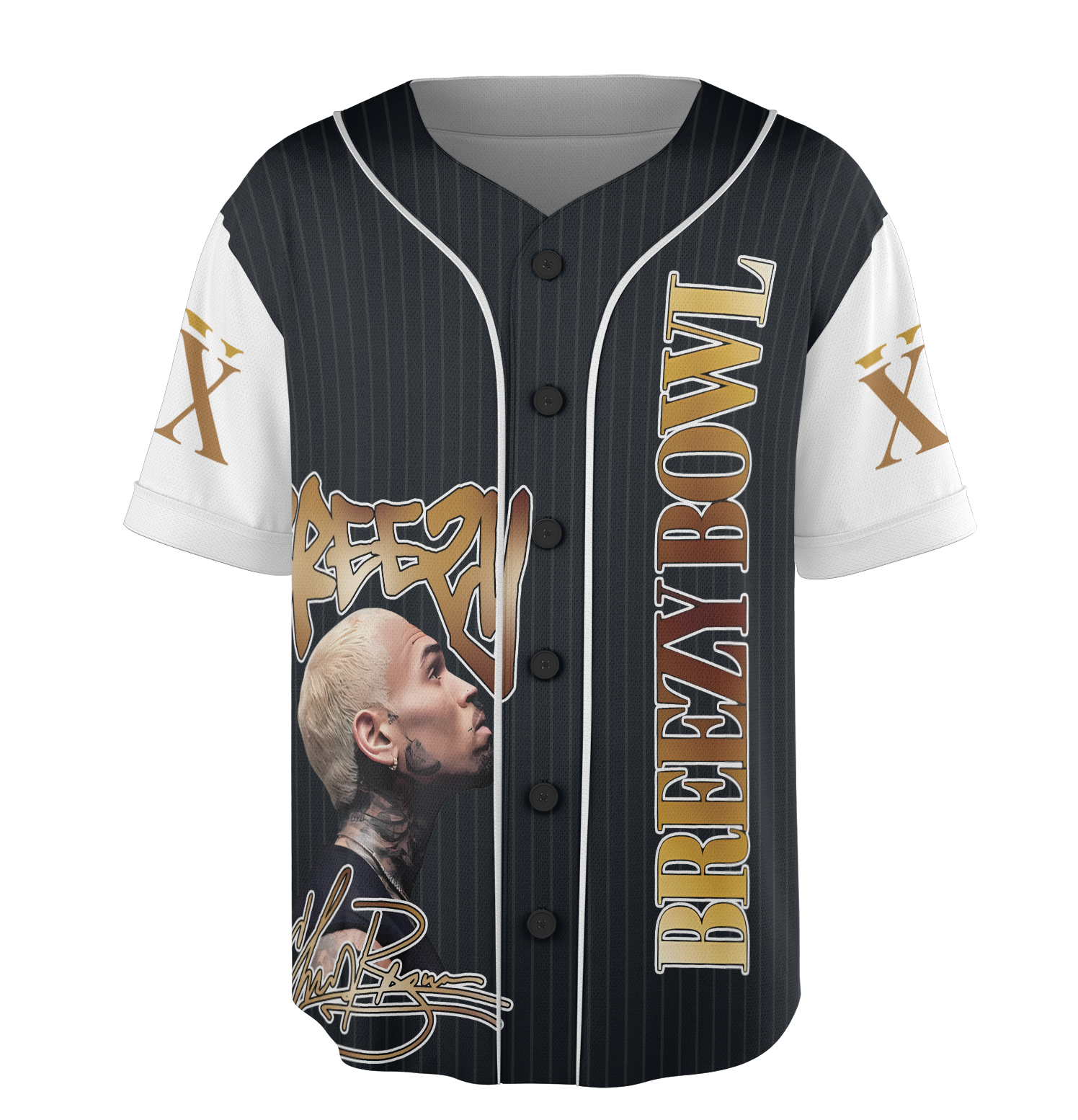 Chris Brown Breezy Bowl XX Tour Unisex Jersey - Image 2