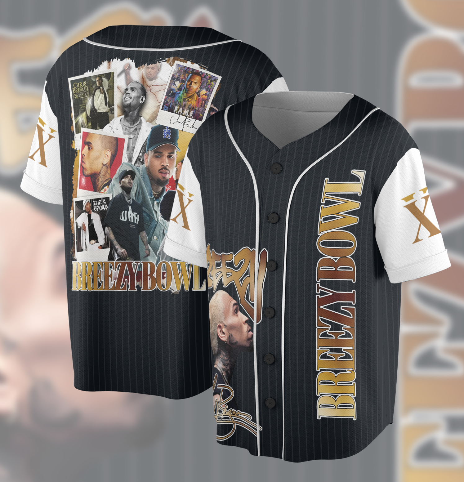 Chris Brown Breezy Bowl XX Tour Unisex Jersey