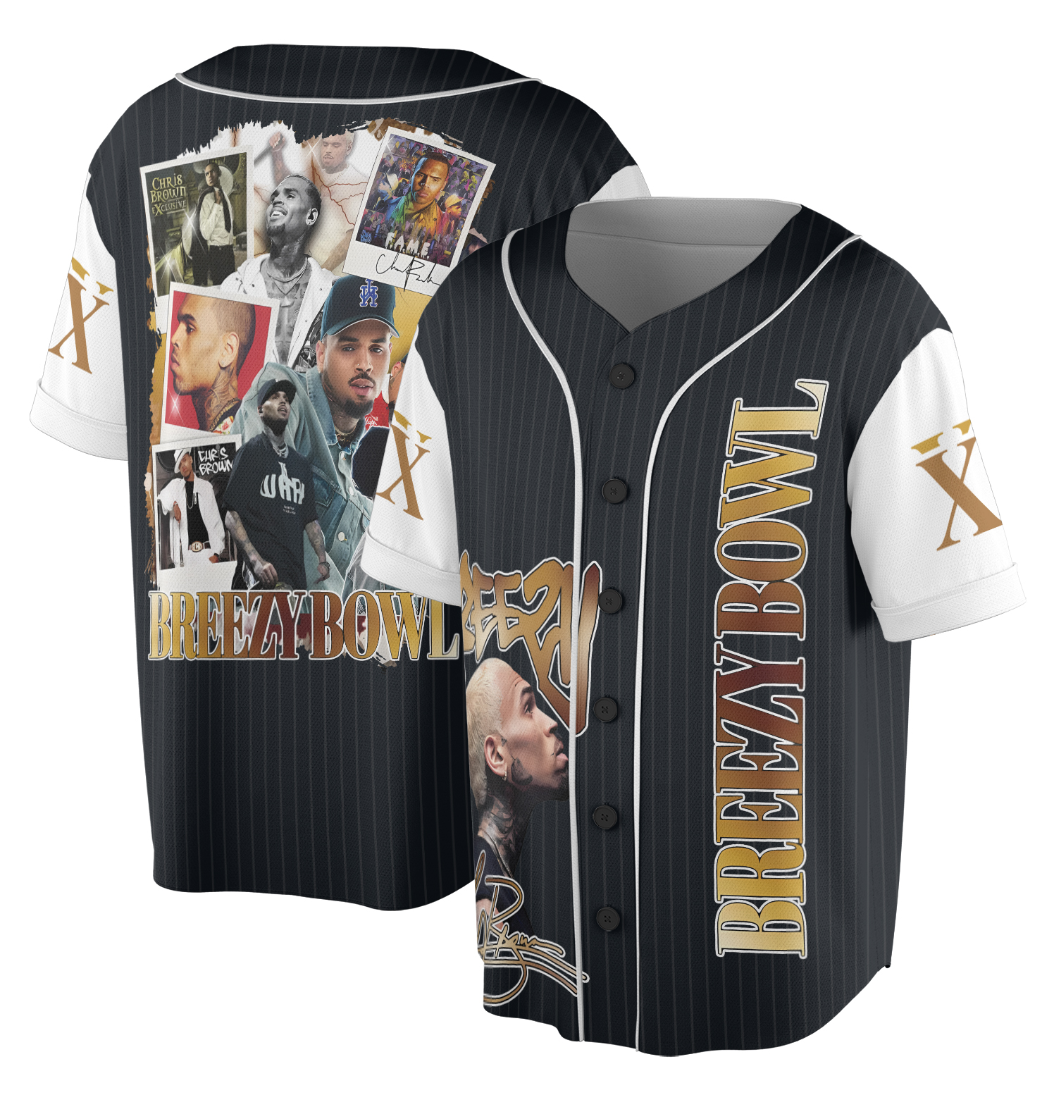 Chris Brown Breezy Bowl XX Tour Unisex Jersey - Image 4