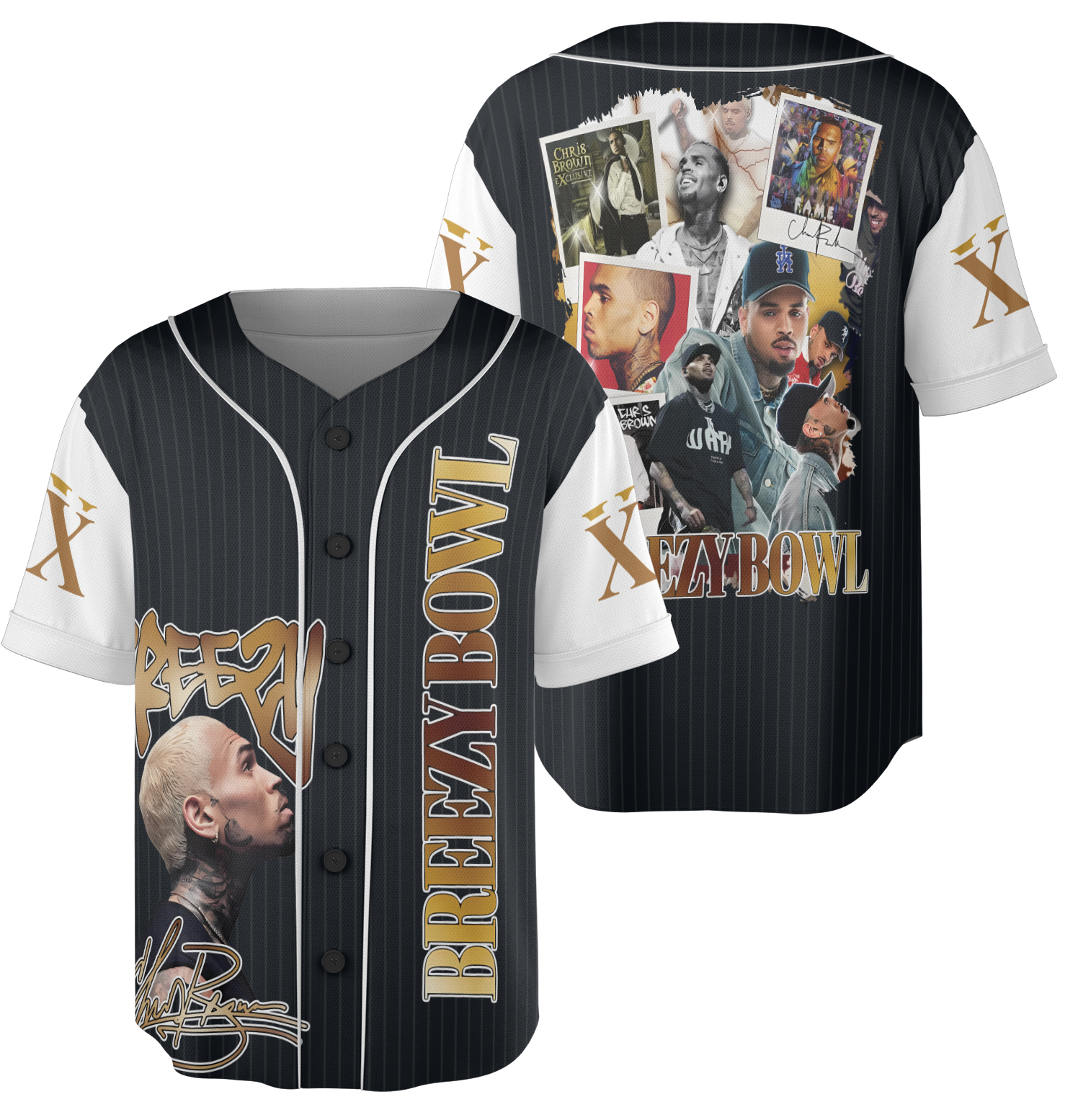 Chris Brown Breezy Bowl XX Tour Unisex Jersey - Image 5