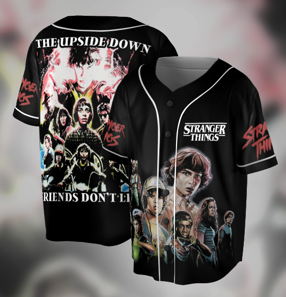 Stranger Things Season 5 Movie Baseball Jersey