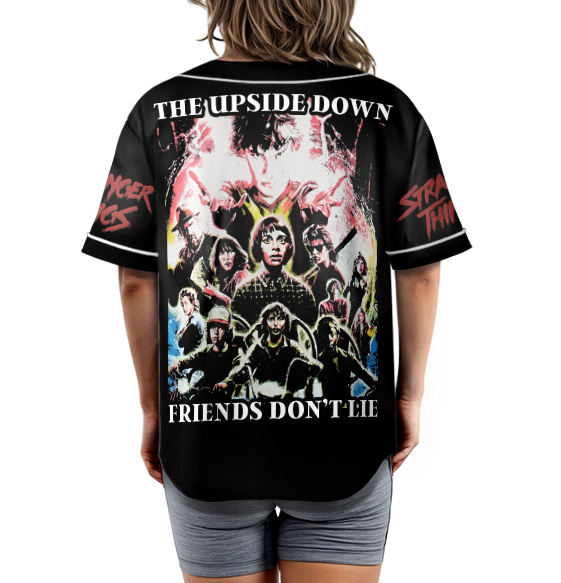 Stranger Things Season 5 Movie Baseball Jersey - Image 5