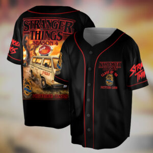 Stranger Things Season 4 Movie Baseball Jersey